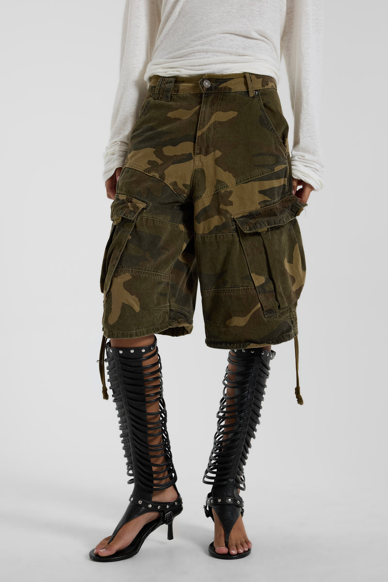 Cadet Camo Shorts