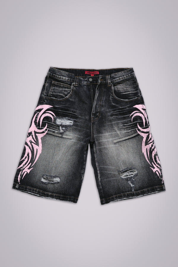 Pink Blade Colossus Jorts