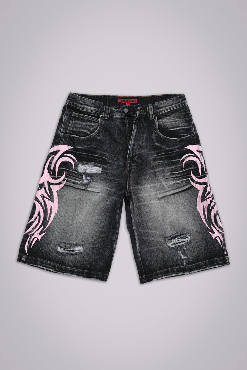 Pink Blade Colossus Jorts