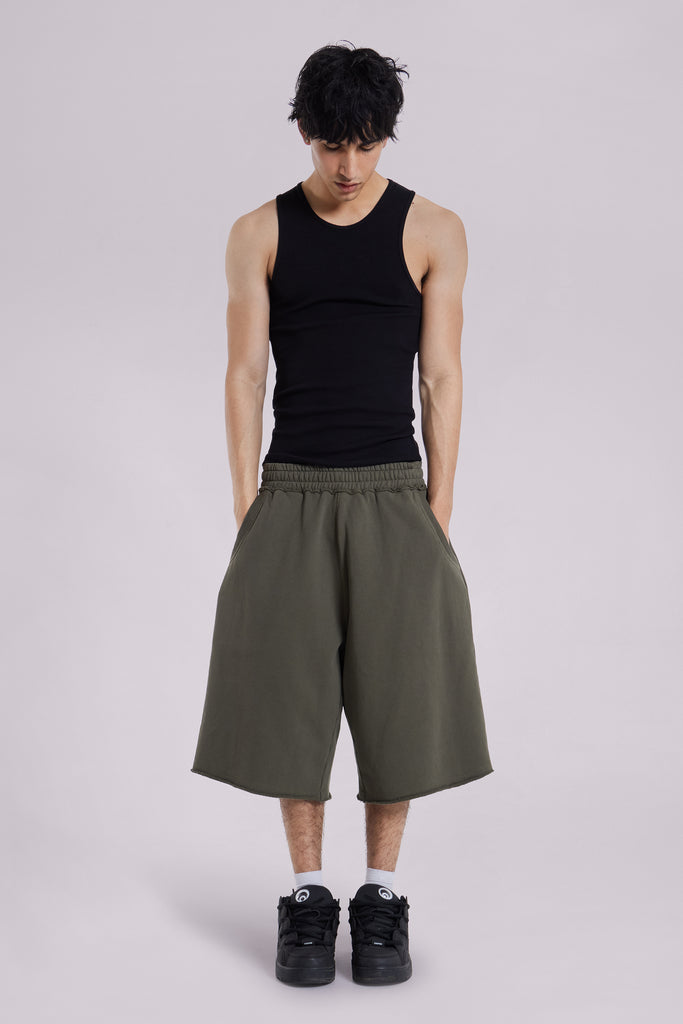Khaki Monster Shorts