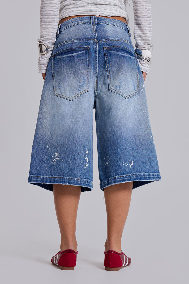 Bleached Colossus Jorts