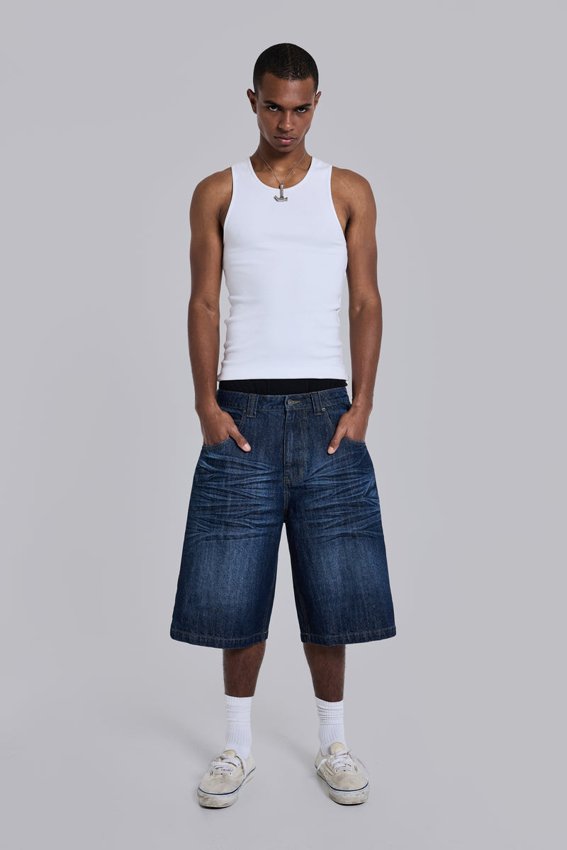 Union Jack Indigo Colossus Jorts