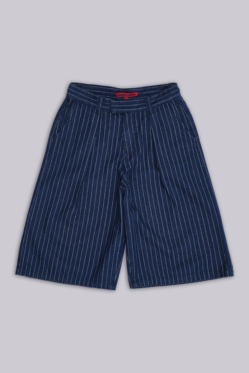 Pinstripe Denim XL Goliath Shorts