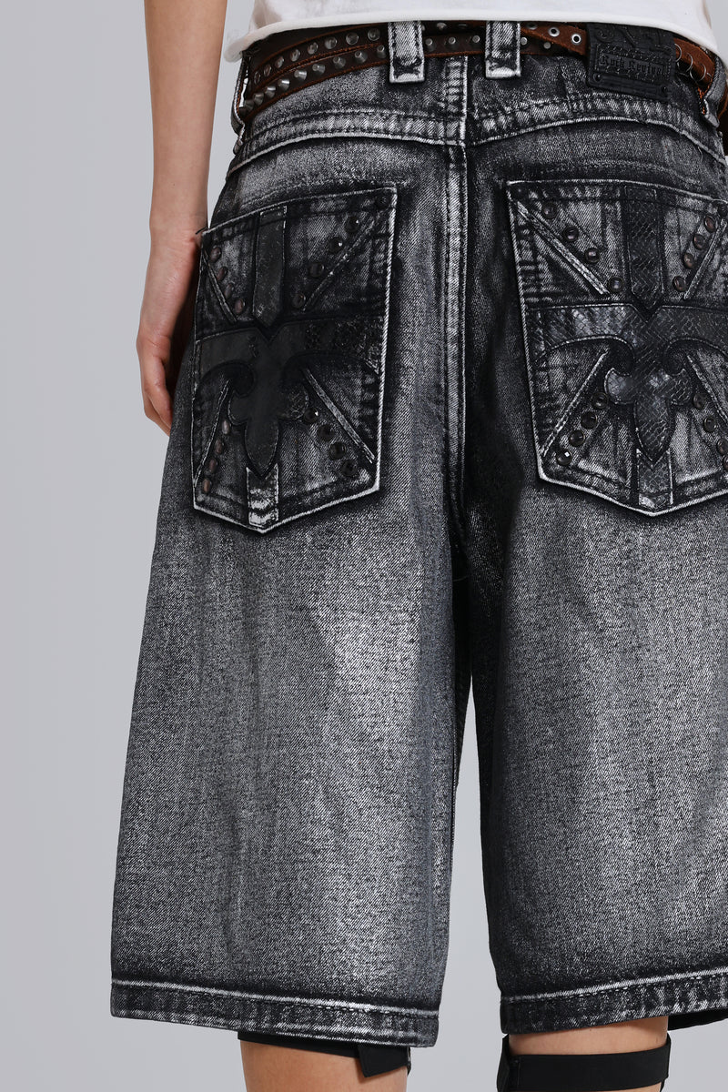 Rock Revival Silver Dust Shorts