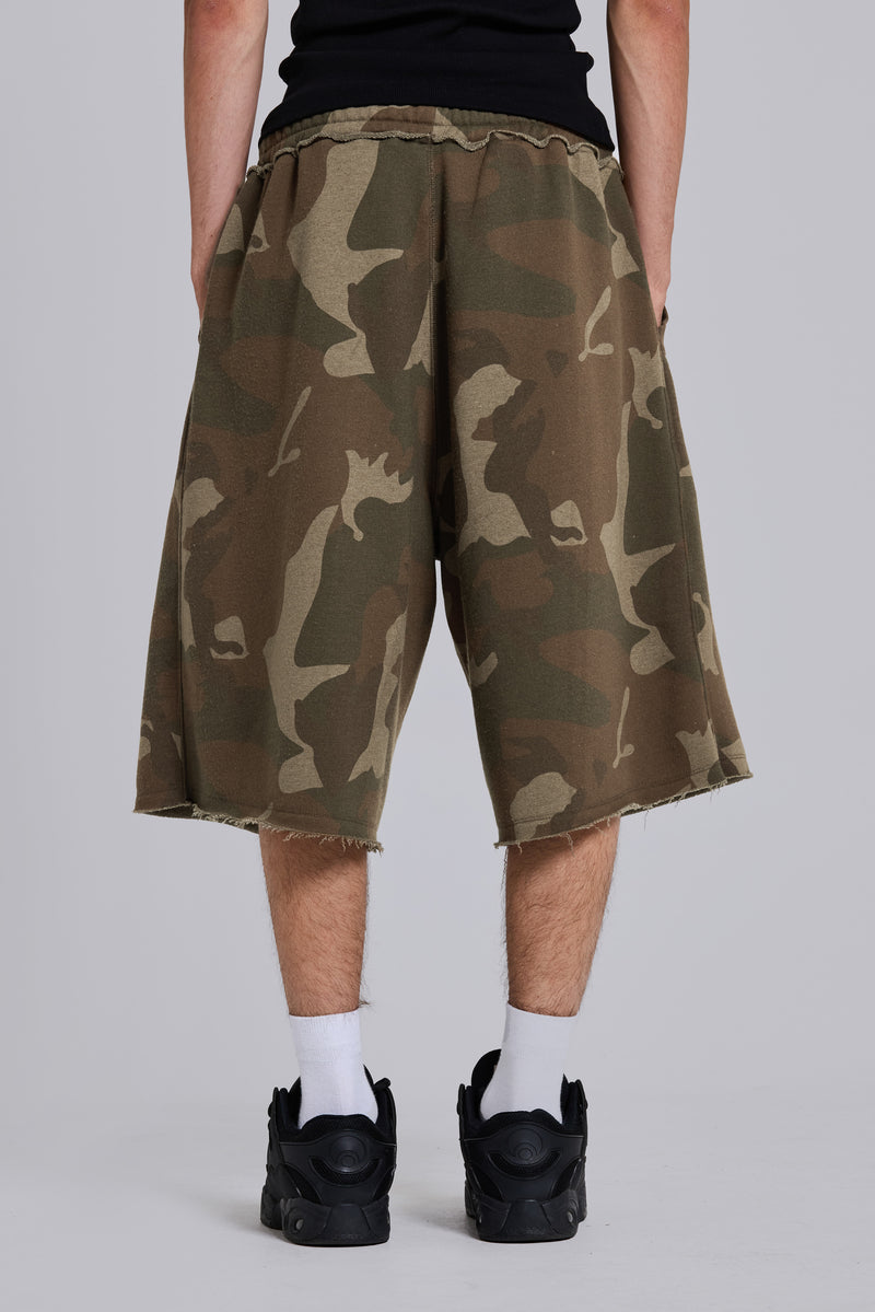 Camo Monster Jogger Shorts