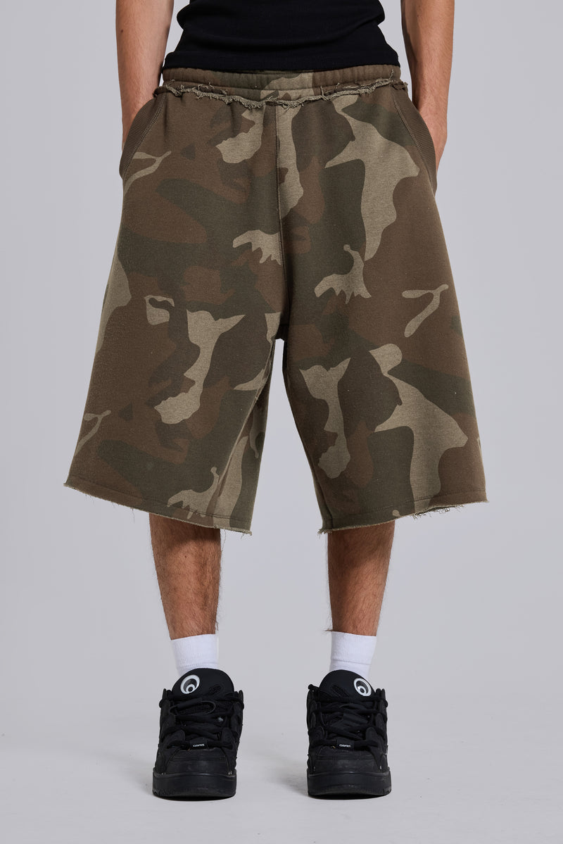 Camo Monster Jogger Shorts