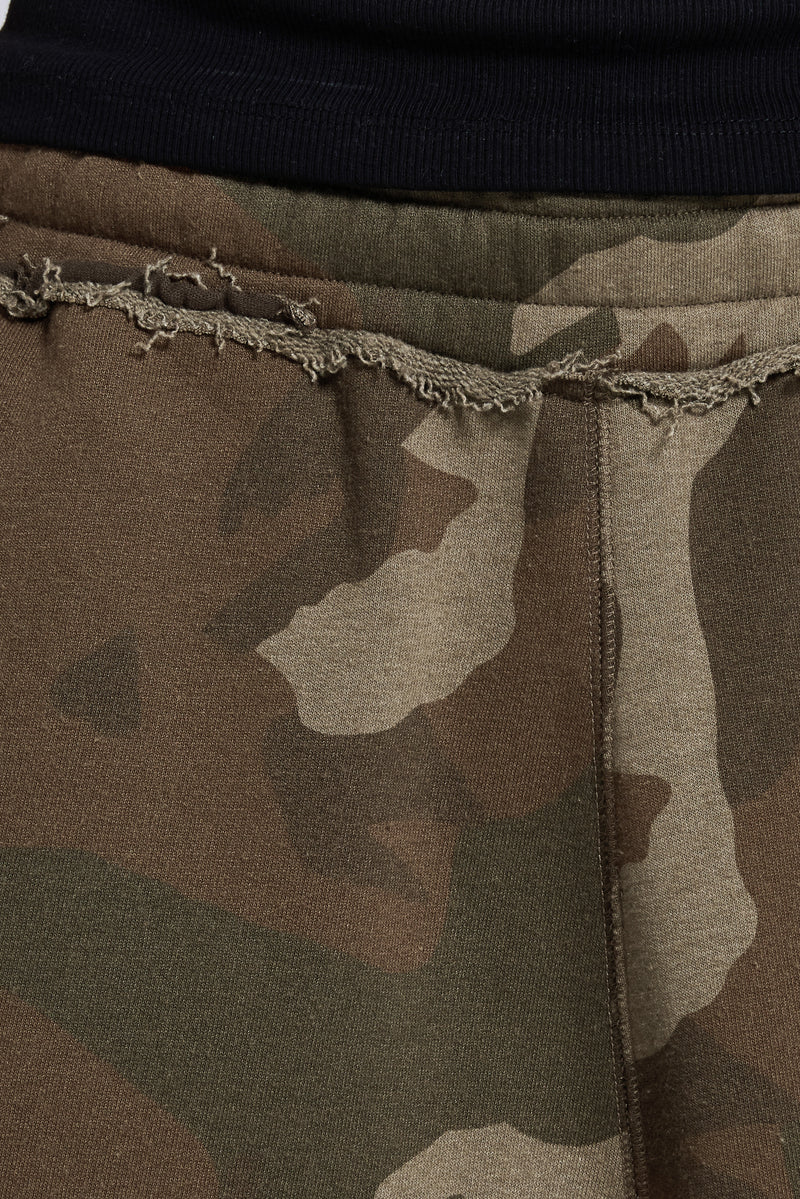 Camo Monster Jogger Shorts
