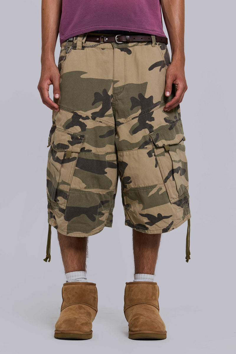 Faded Camo Cadet Shorts