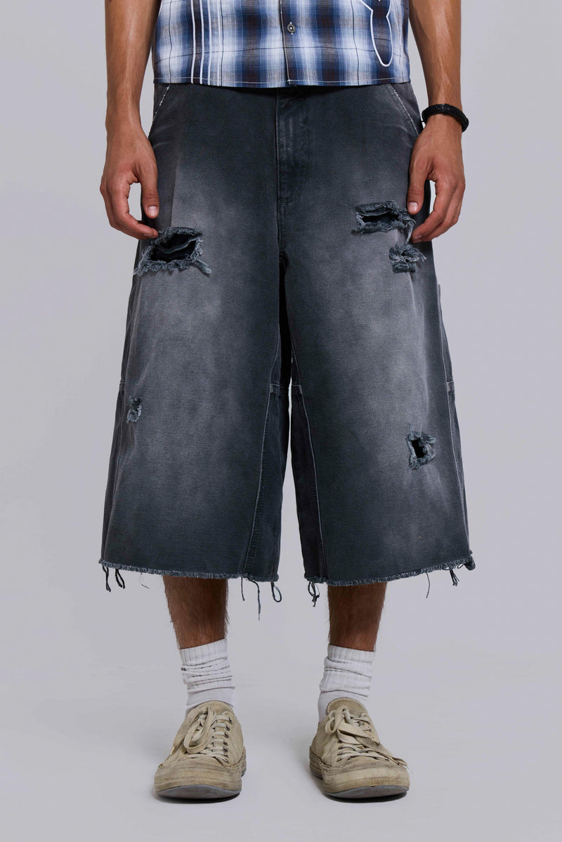 Skate Distressed Carpenter Shorts