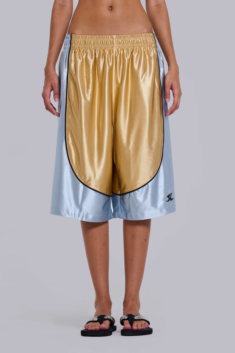 Court Gold Basketball Shorts