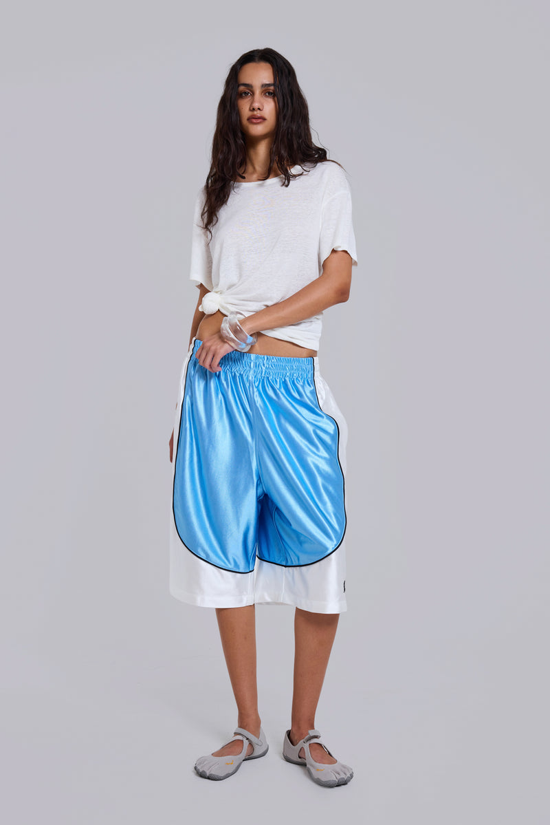 Court Blue Basketball Shorts