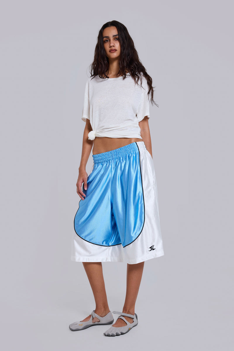 Court Blue Basketball Shorts