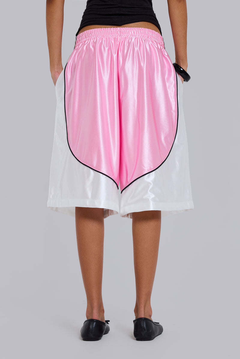 Court Pink Basketball Shorts