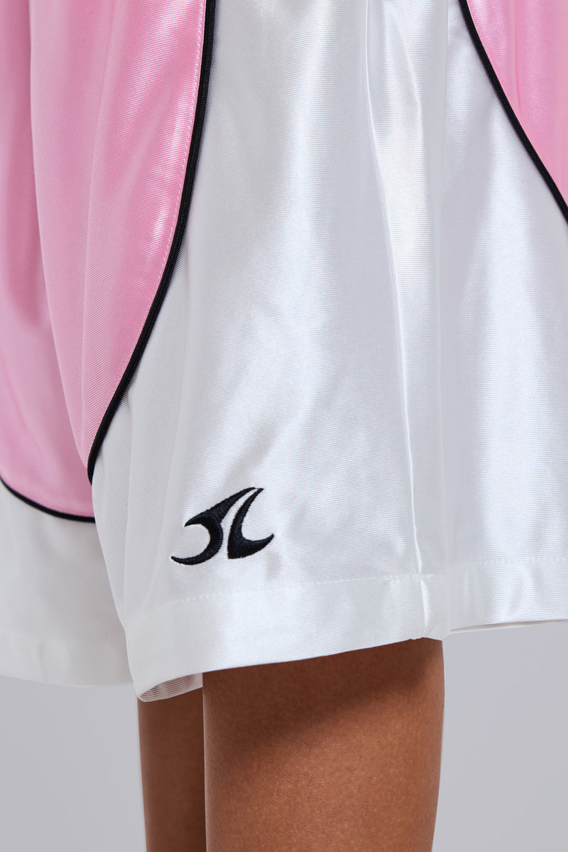 Court Pink Basketball Shorts