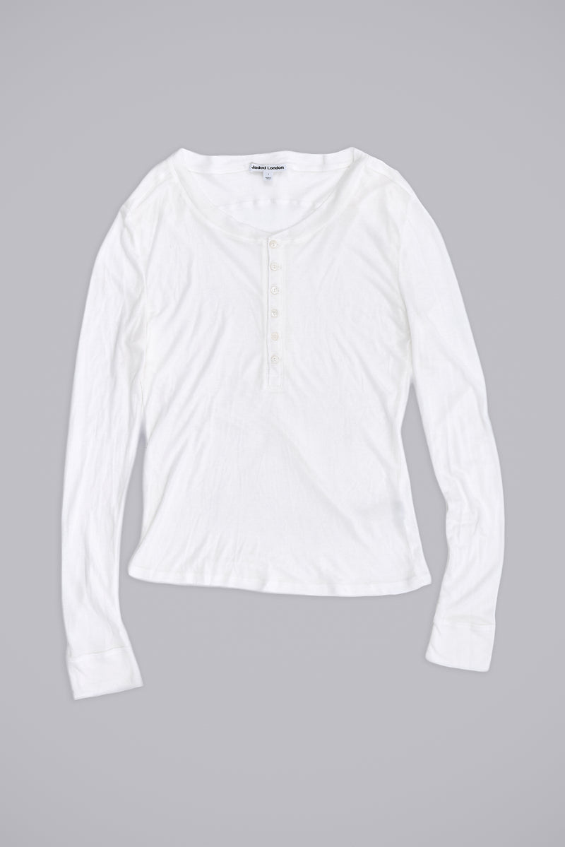 White Haze Long Sleeve Top