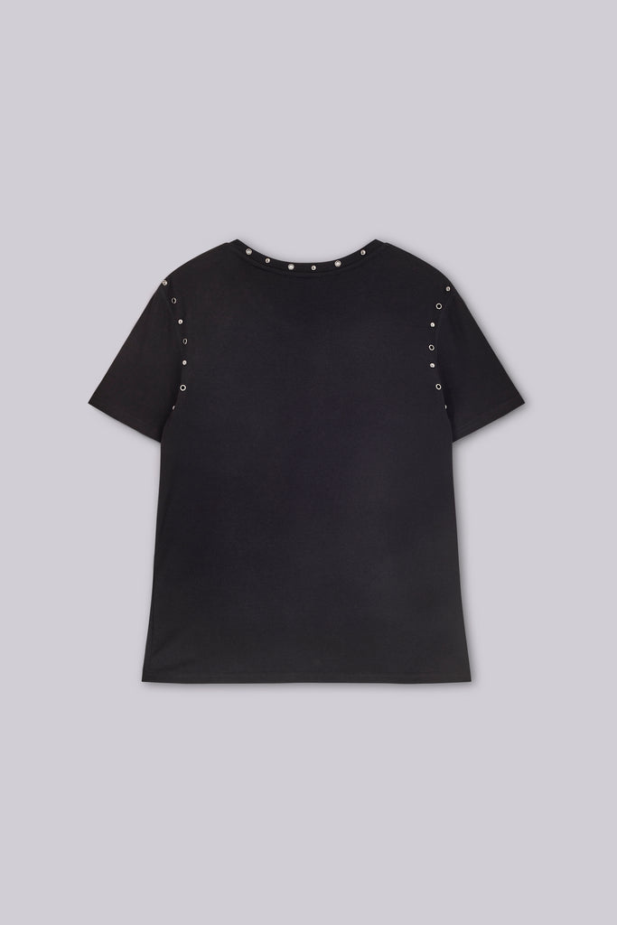 Studded Black Mist T-Shirt