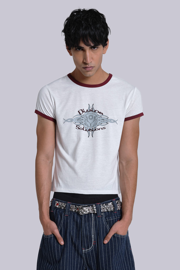 Divine Solutions Ringer T-Shirt