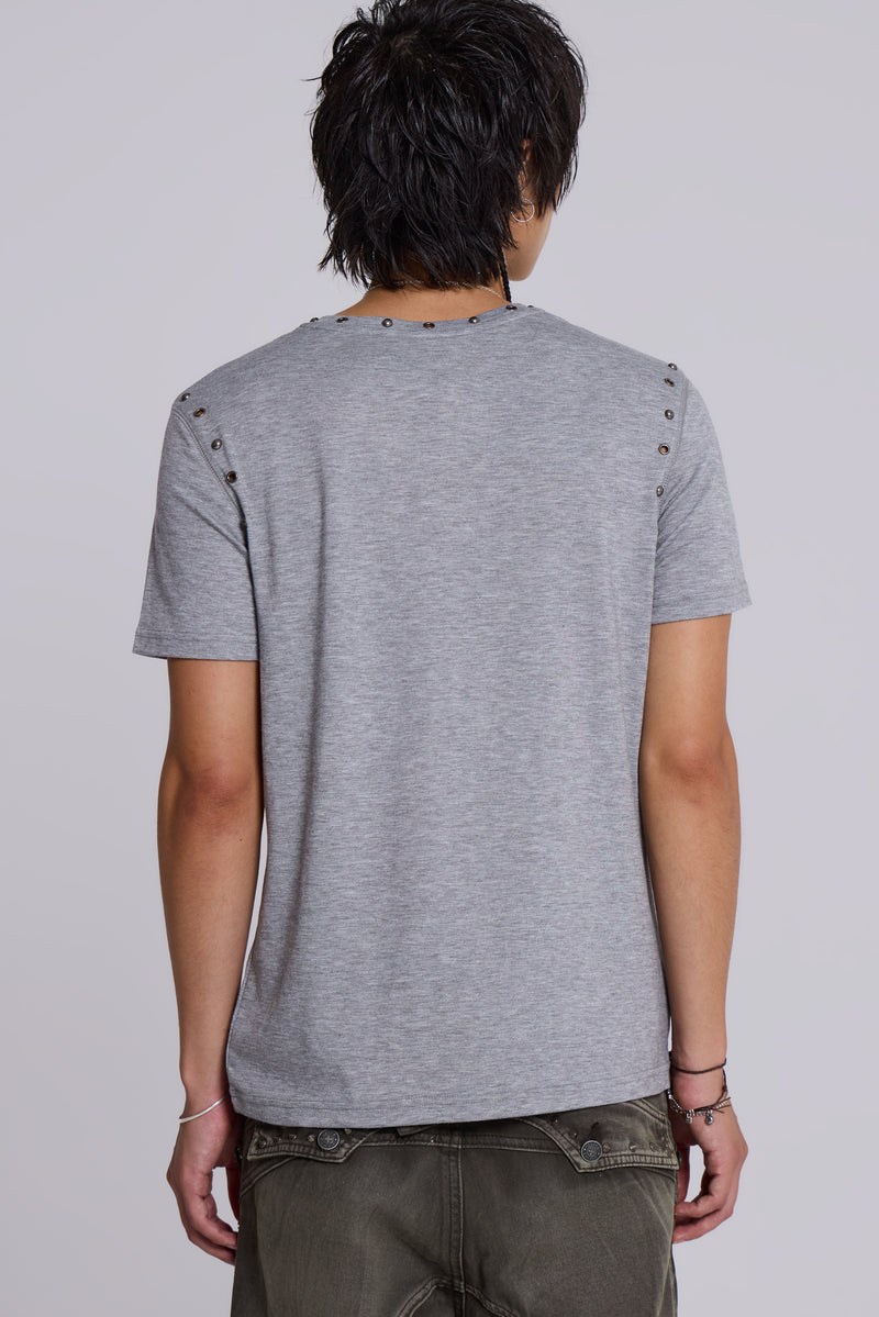 Studded Grey Mist T-Shirt
