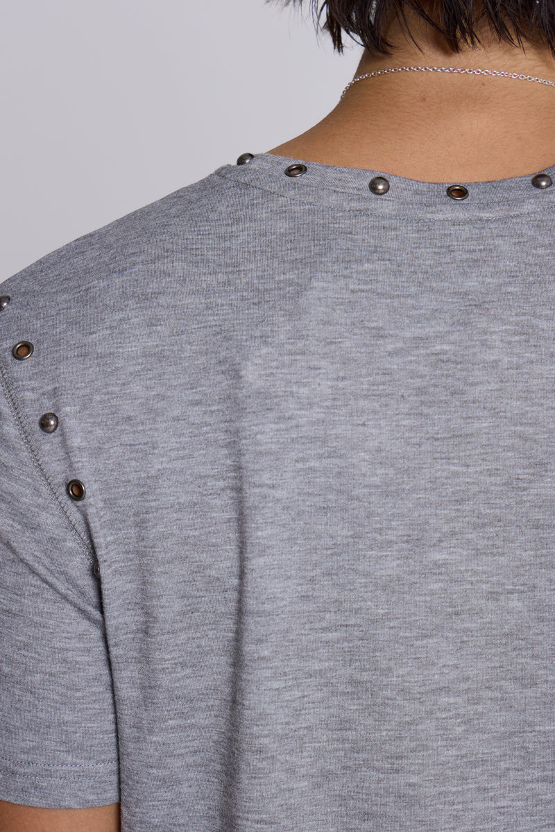 Studded Grey Mist T-Shirt