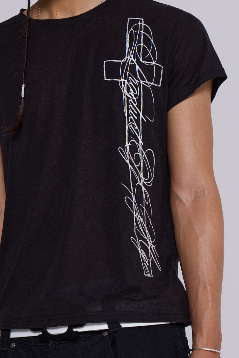 P.O.A. Black T-Shirt
