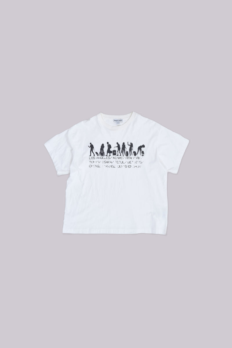 WHITE WORLD TOUR TEE
