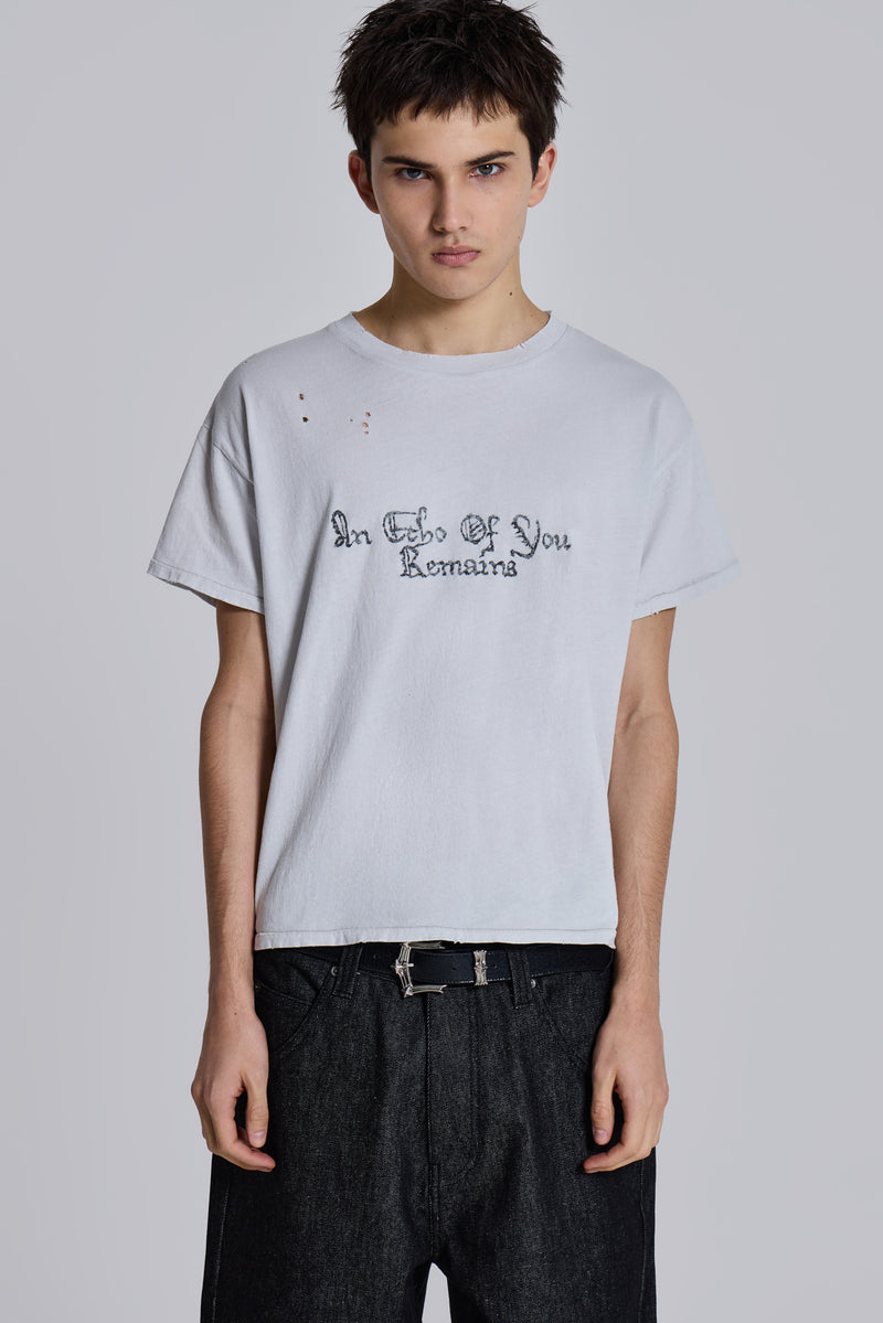 Echo Bitten Cropped T-Shirt