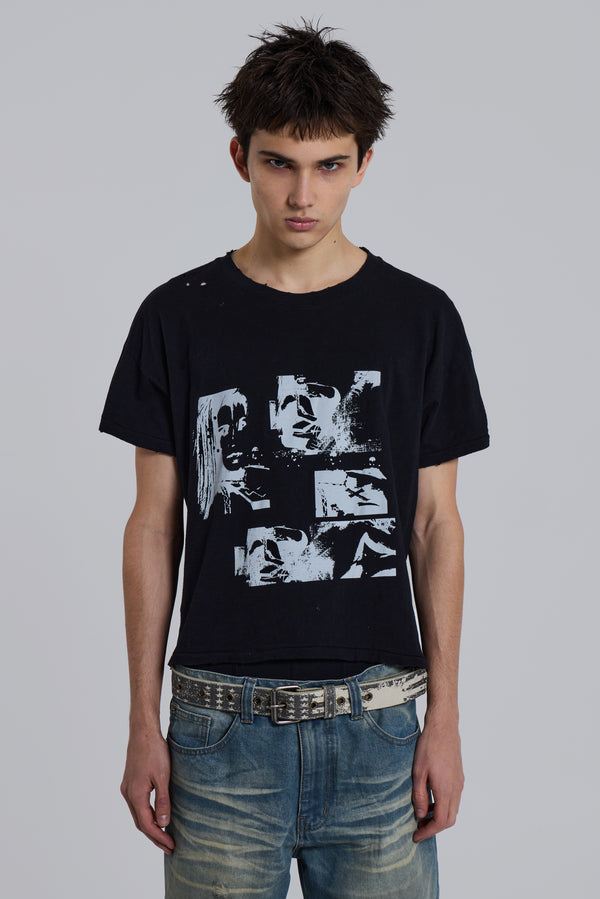 Gun Girl Cropped T-Shirt