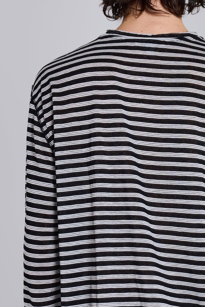 Stripe Long Sleeve Top