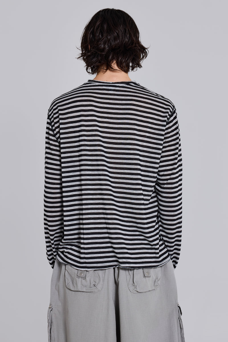 Stripe Long Sleeve Top