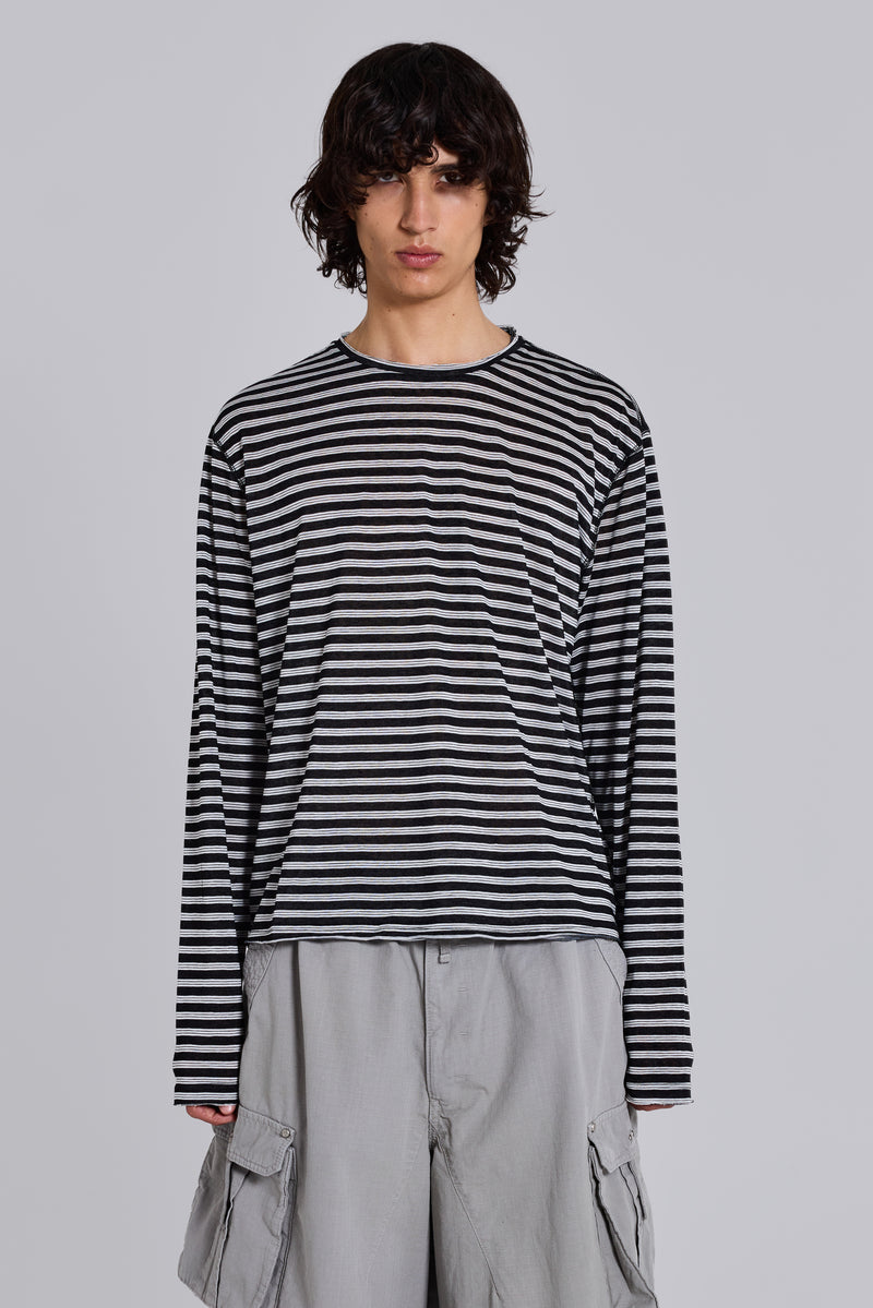 Stripe Long Sleeve Top