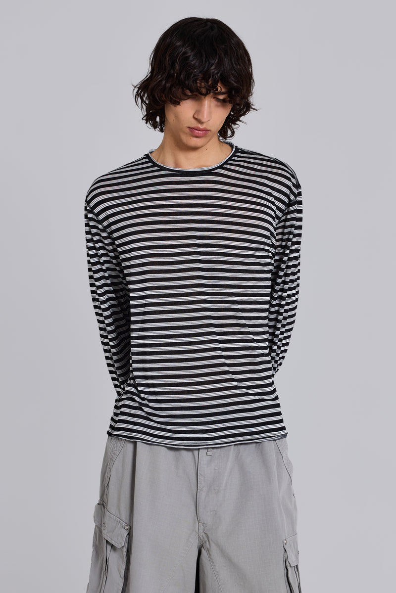 Stripe Long Sleeve Top