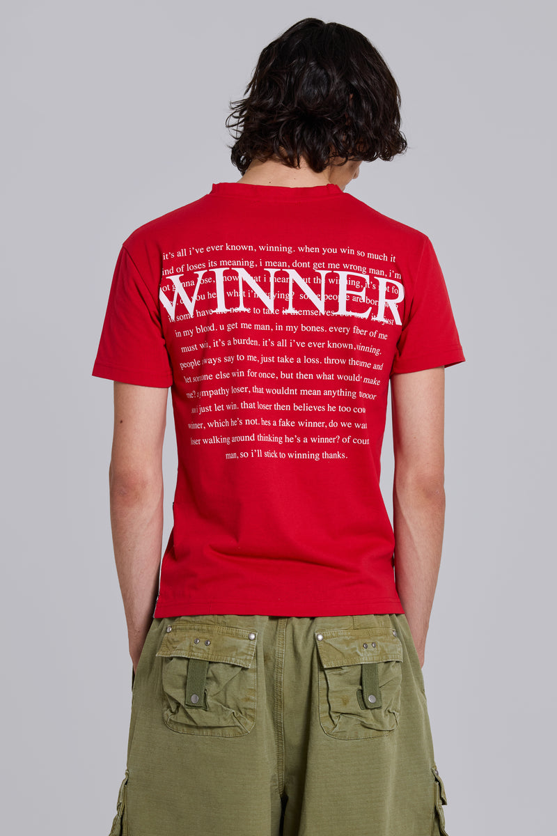 Crest V-Neck T-Shirt