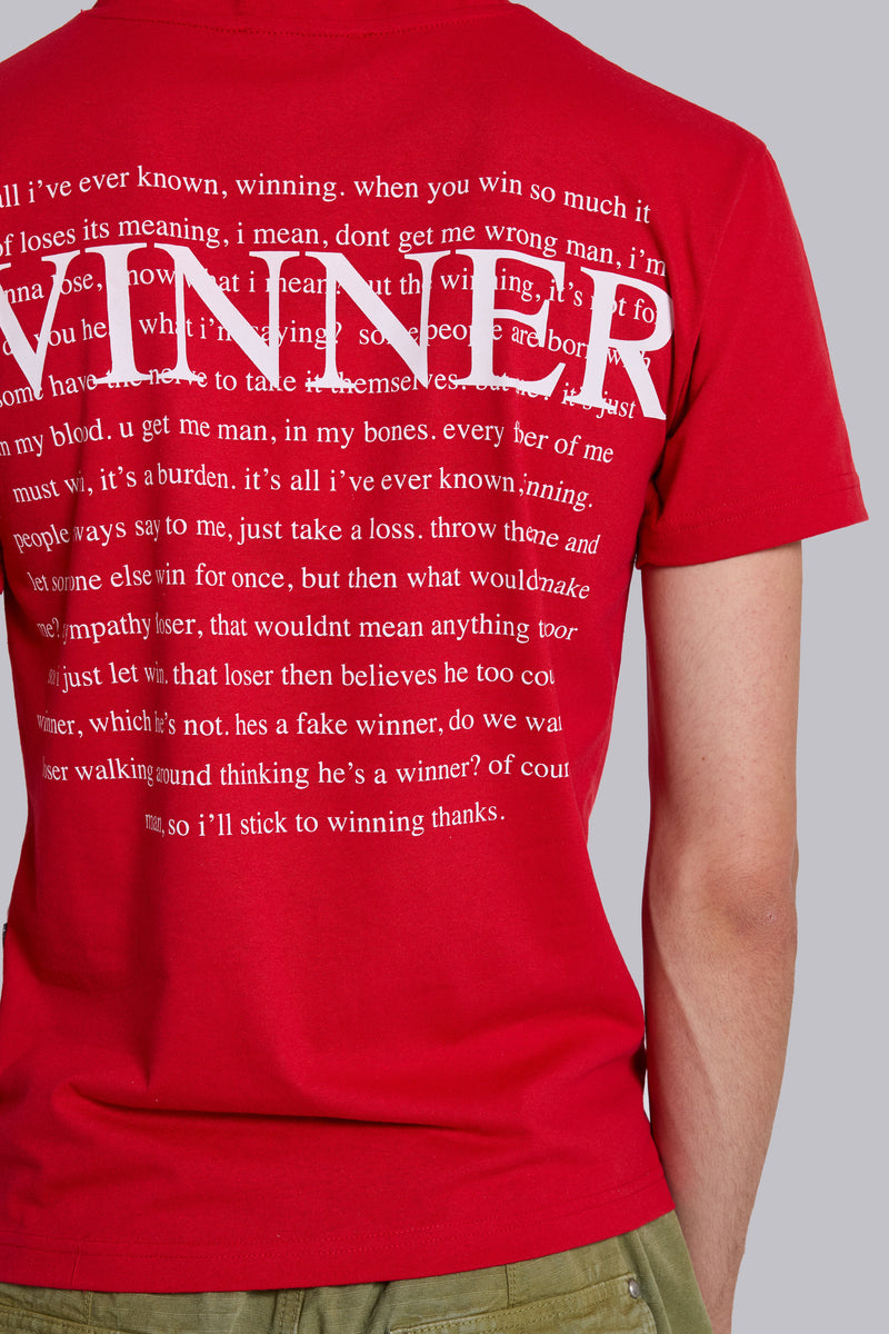 Crest V-Neck T-Shirt
