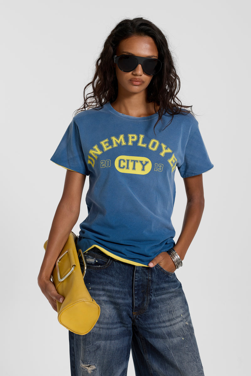 Unemployed City Reversible T-Shirt – view 1