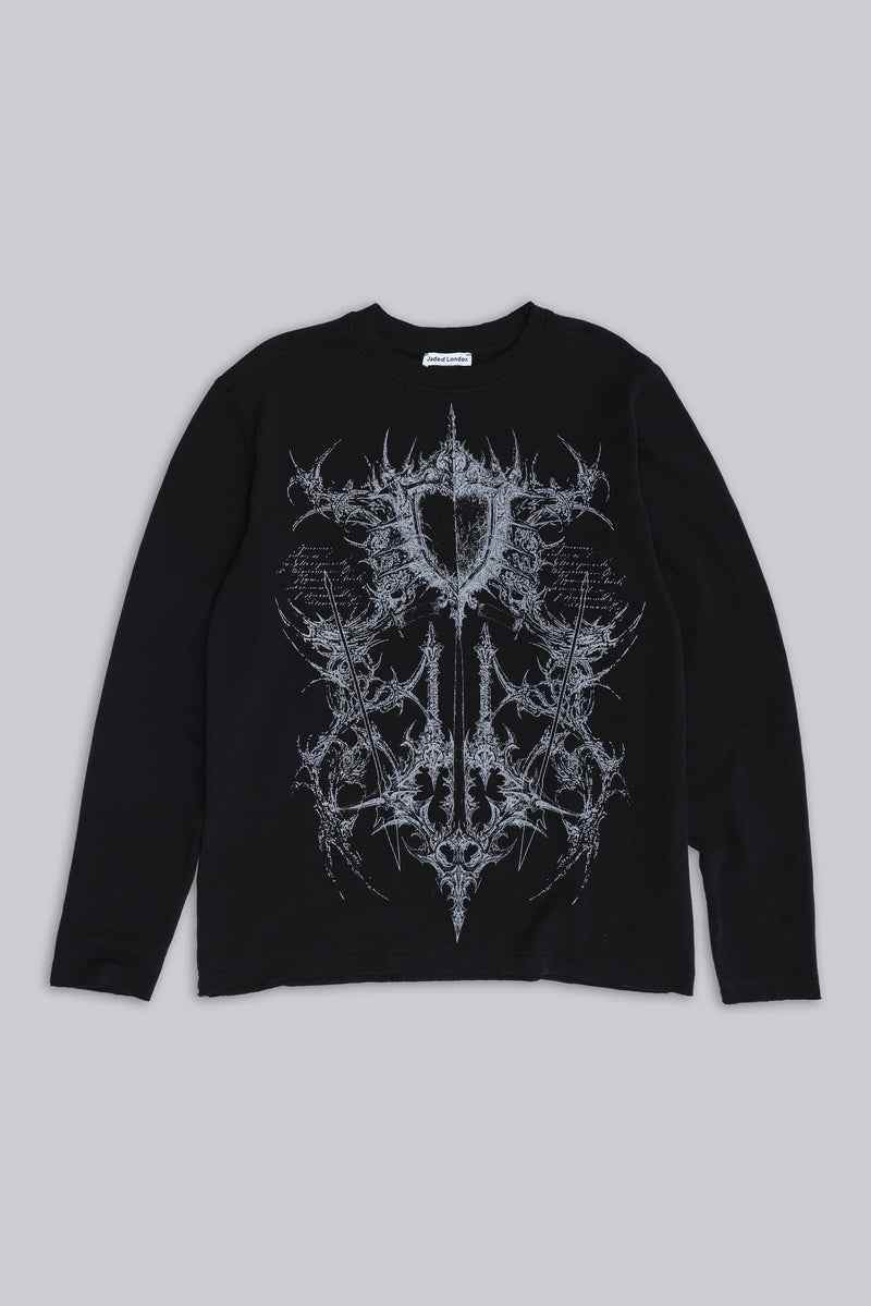 Kasper Digi Waffle Black T-Shirt