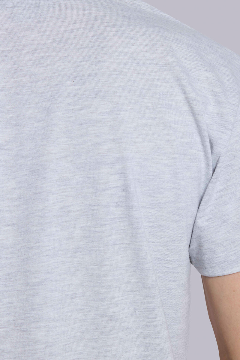 On Repeat Grey Marl T-Shirt