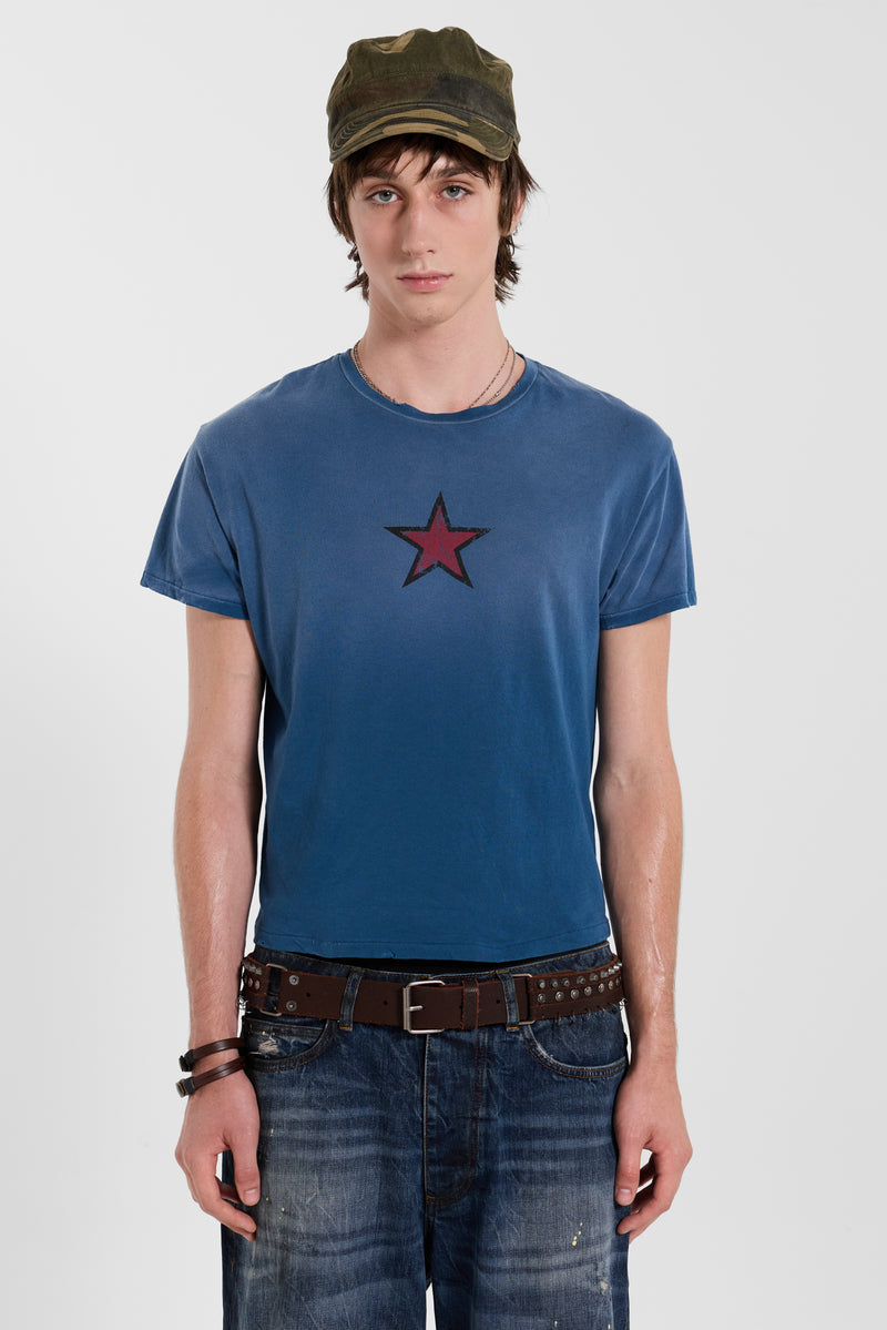 Navy Star Sun Faded T-Shirt – view 2