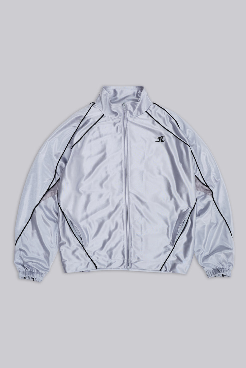 Metallic Vapor Tracksuit Top