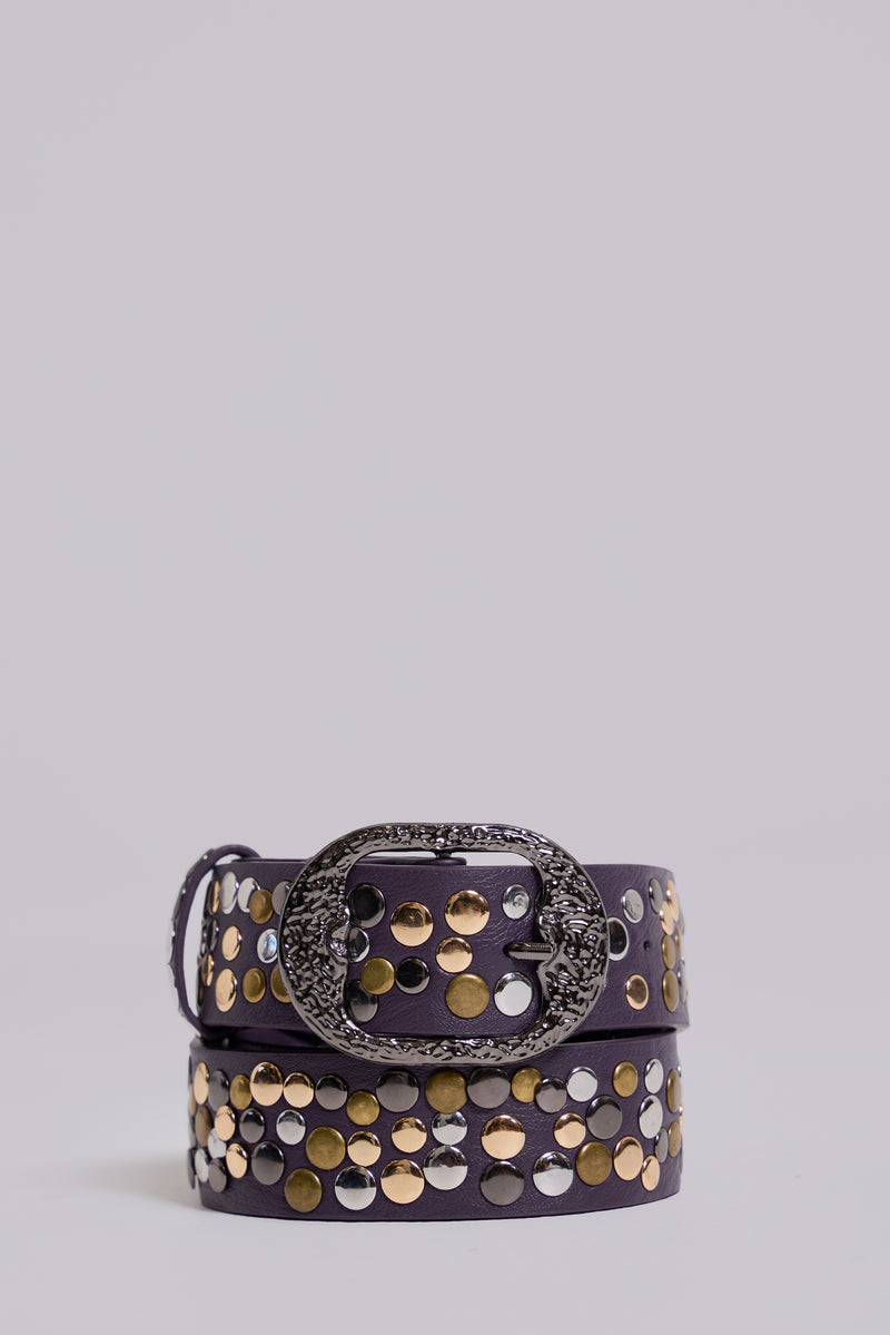 Amethyst Studded belt