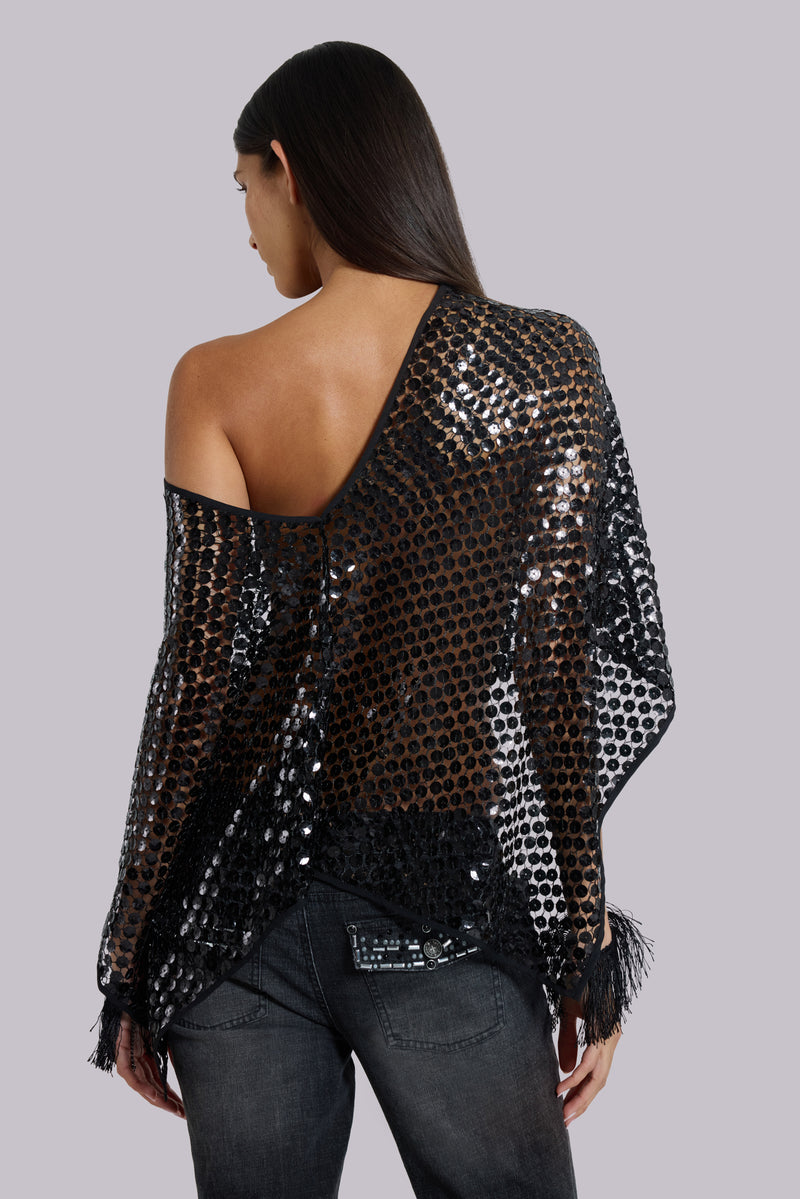 Noctis Sequin Cape