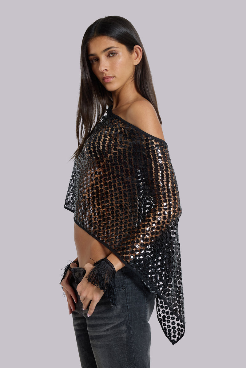 Noctis Sequin Cape