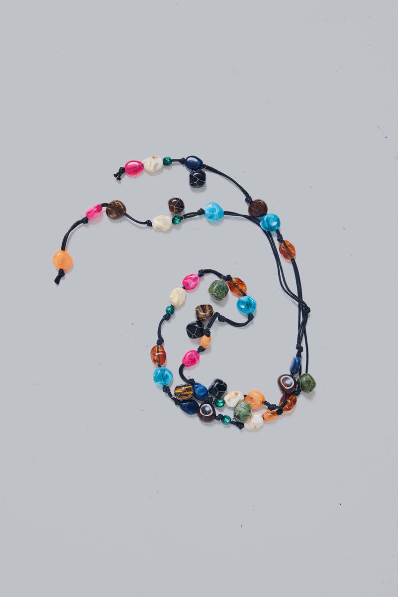 Galena Beaded Rope Belt