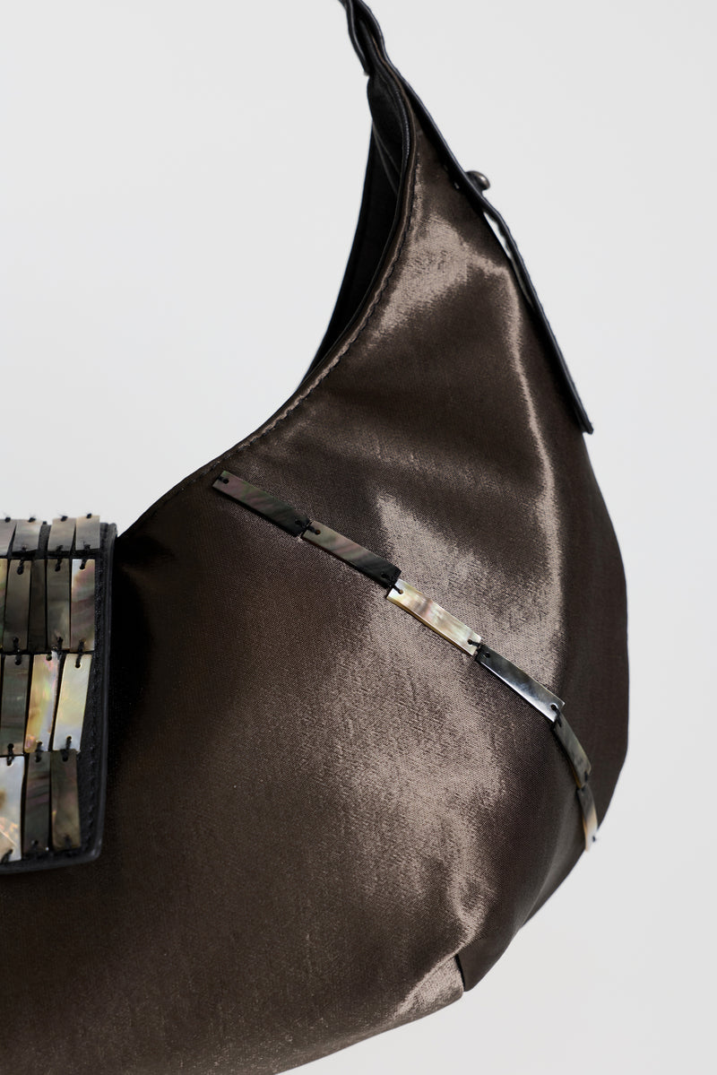 Mikayla Satin Shoulder Bag – view 5