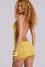 Ellora Embellished Mini Dress in Solar