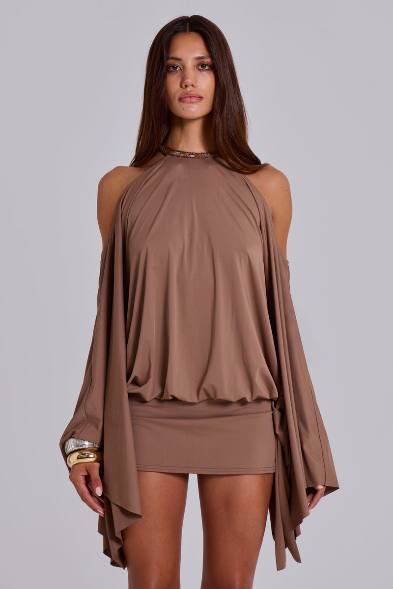 Alula Embellished Butterfly Mini Dress