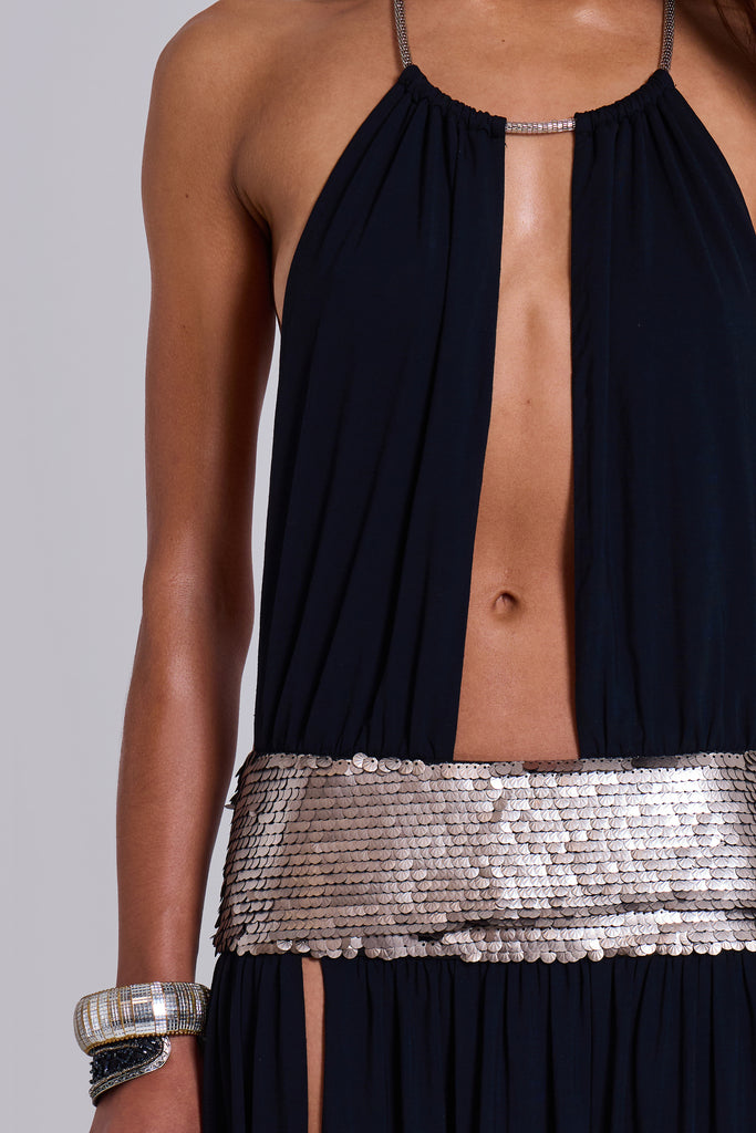 Oryx Maxi Dress with Sequins