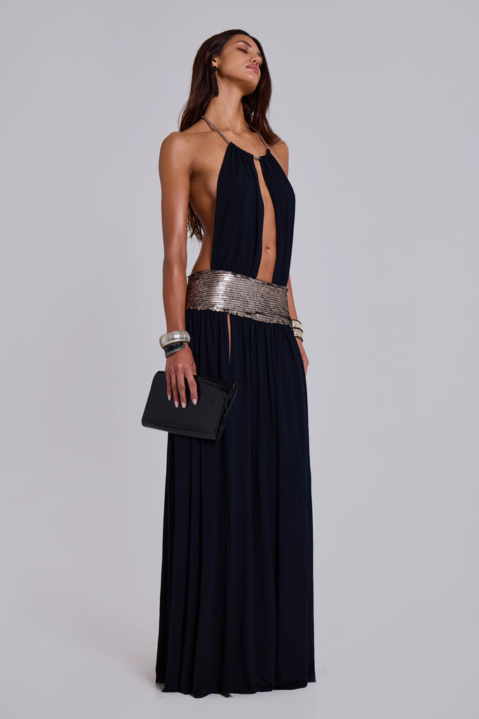Oryx Maxi Dress with Sequins