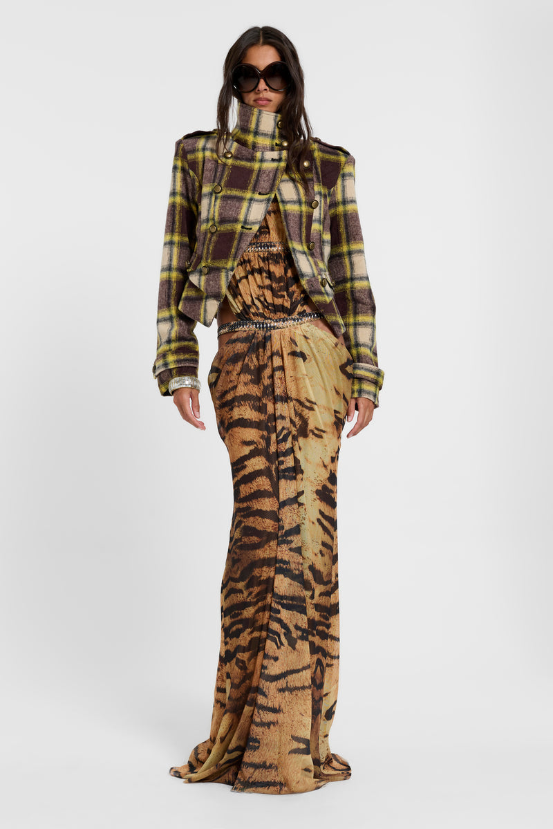 Fallon Structured Check Jacket – view 4