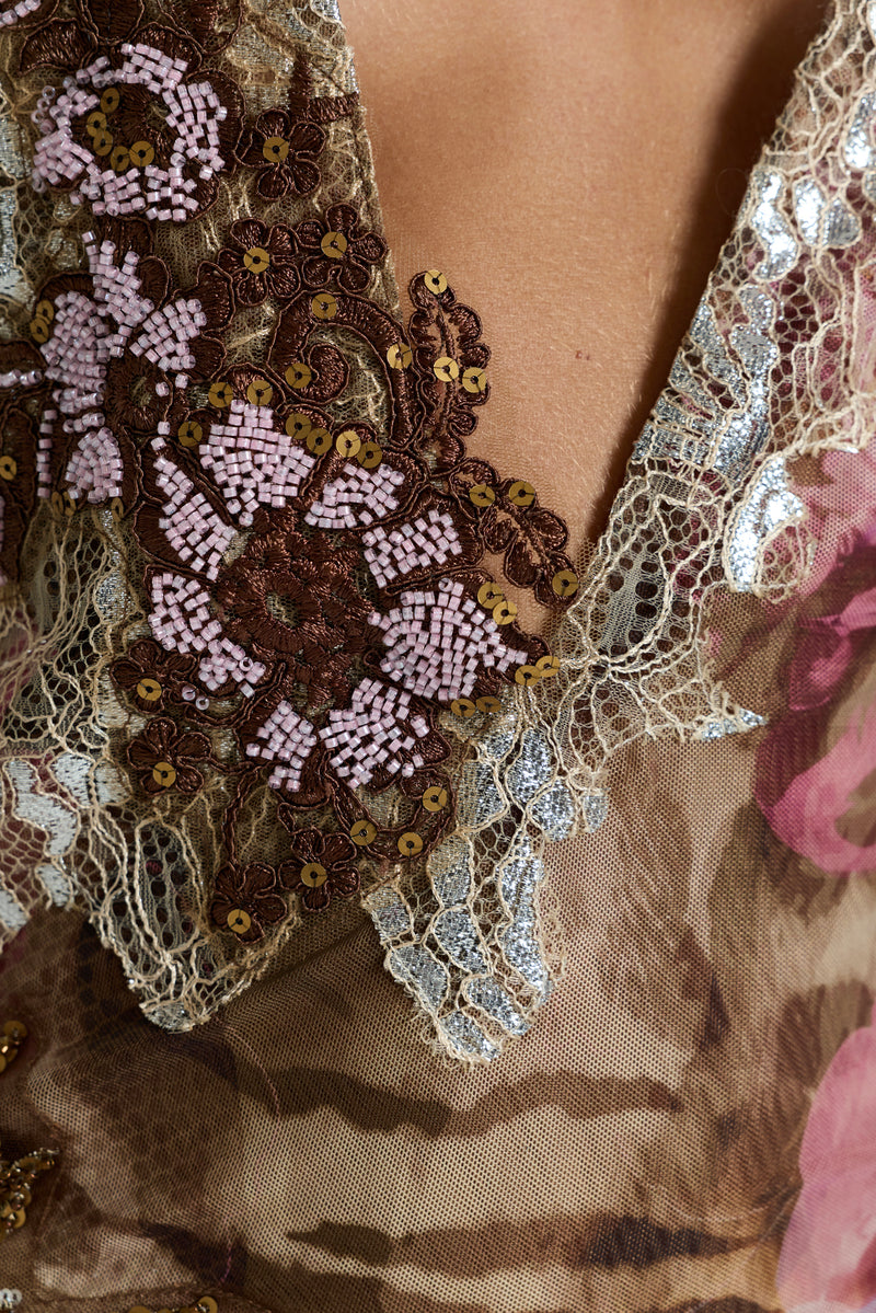 Missoula Embellished Mini Dress – view 6