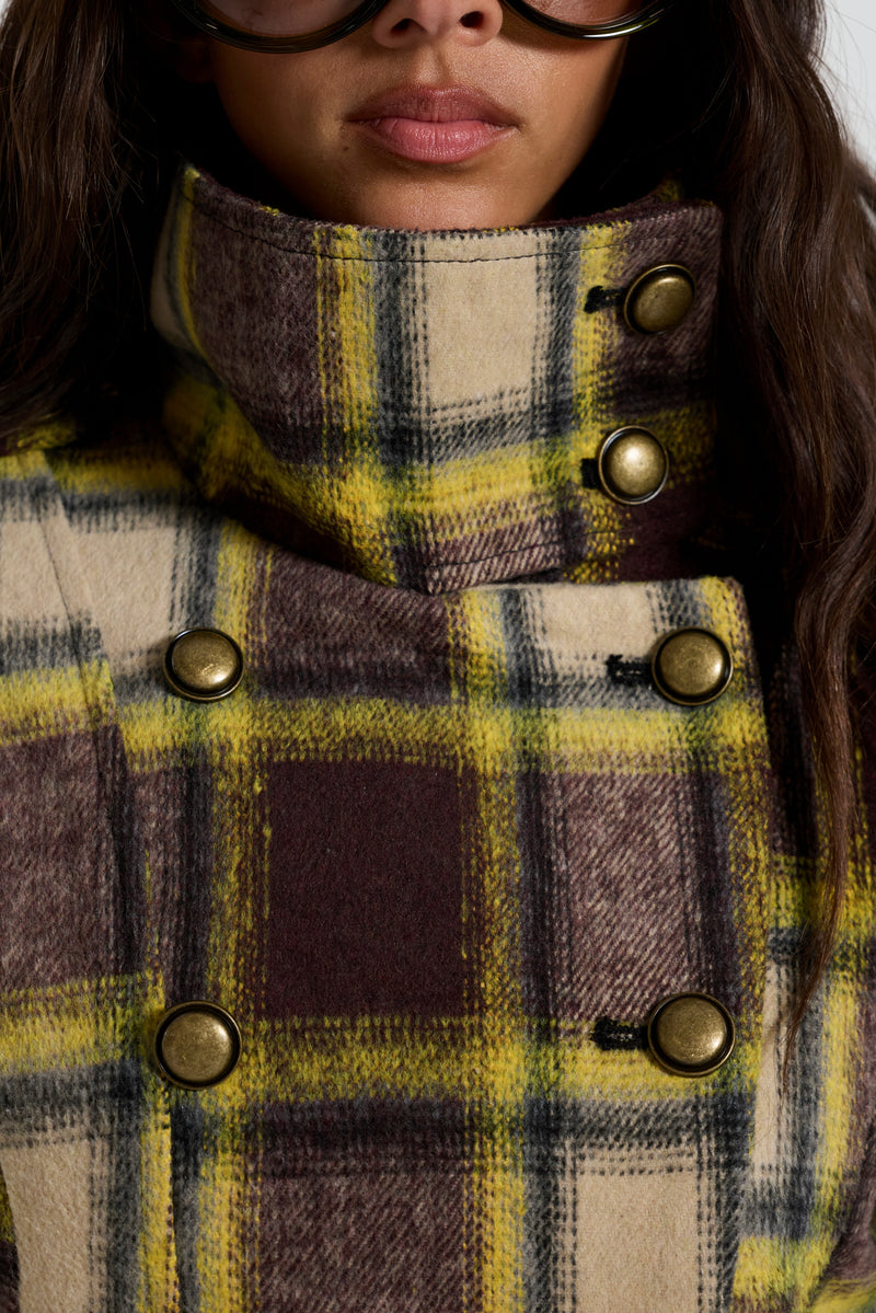 Fallon Structured Check Jacket – view 6